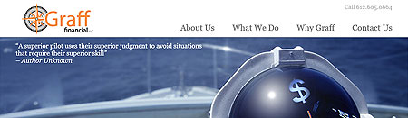 Graff Financial website